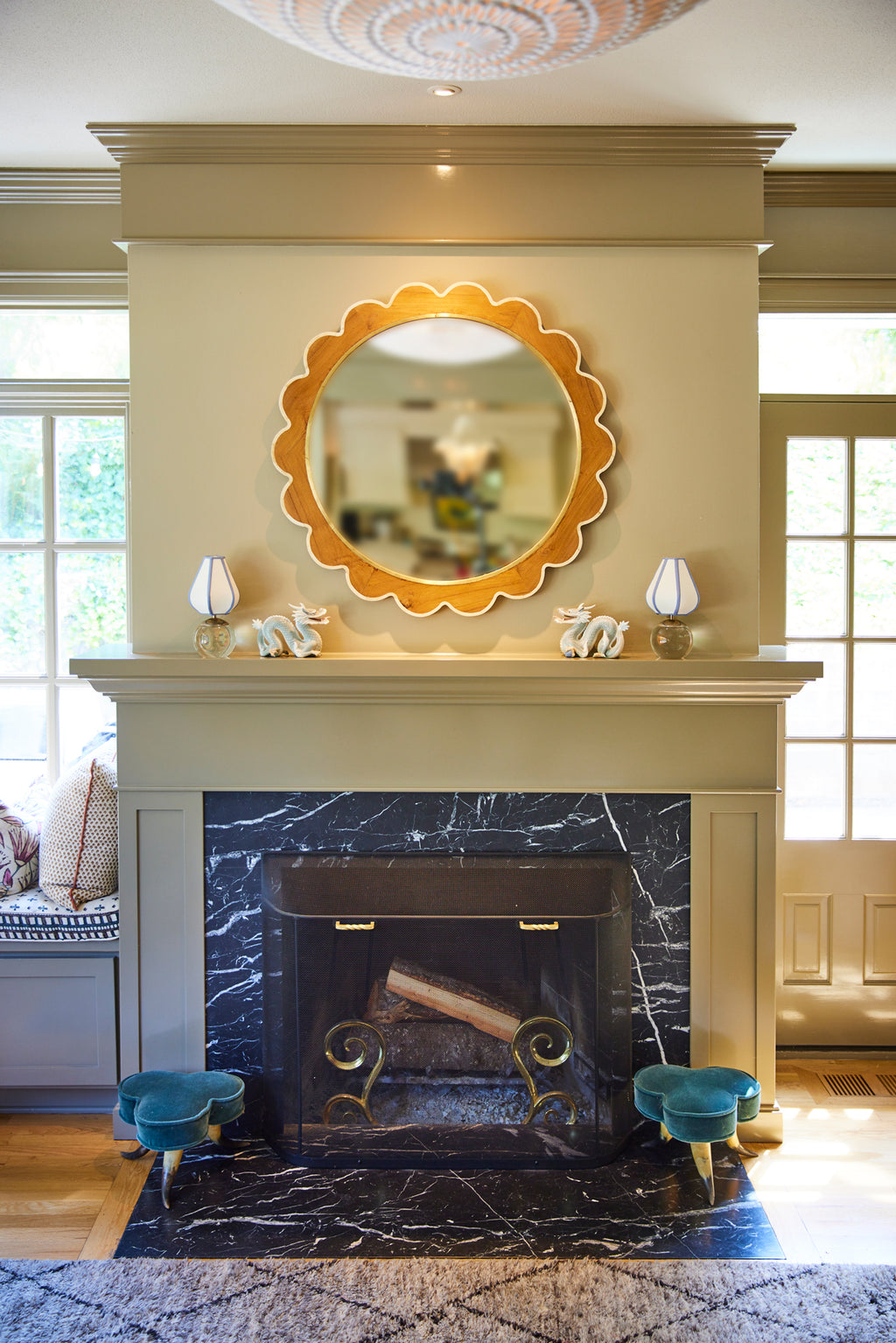 HEAVY PETAL MIRROR